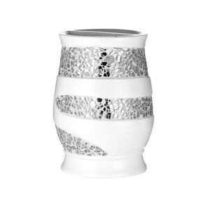 Popular Bath White Sinatra Bath Decor Accessories, Premium, Durable, Acrylic